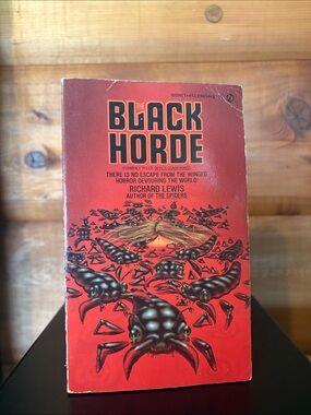 1980 "The Black Horde" by Richard Lewis | Signet